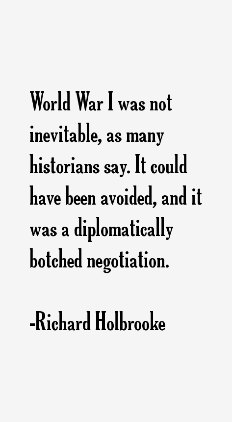 Richard Holbrooke Quotes