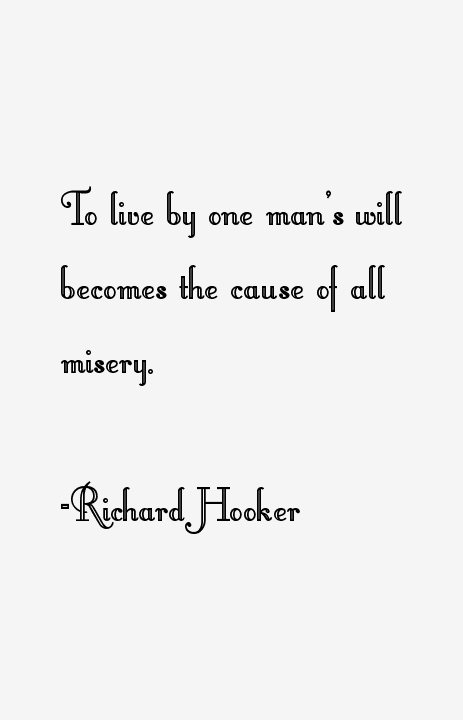 Richard Hooker Quotes