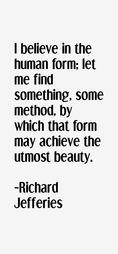 Richard Jefferies Quotes