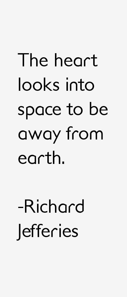 Richard Jefferies Quotes