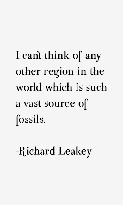 Richard Leakey Quotes