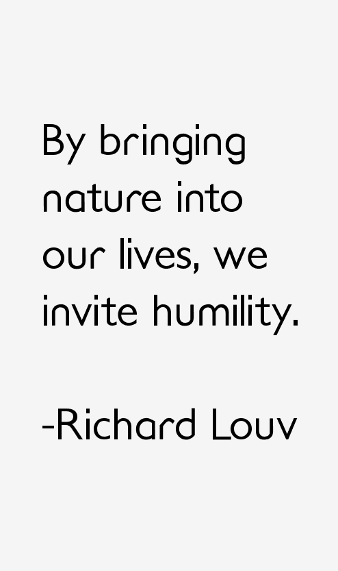 Richard Louv Quotes