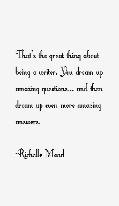 Richelle Mead Quotes