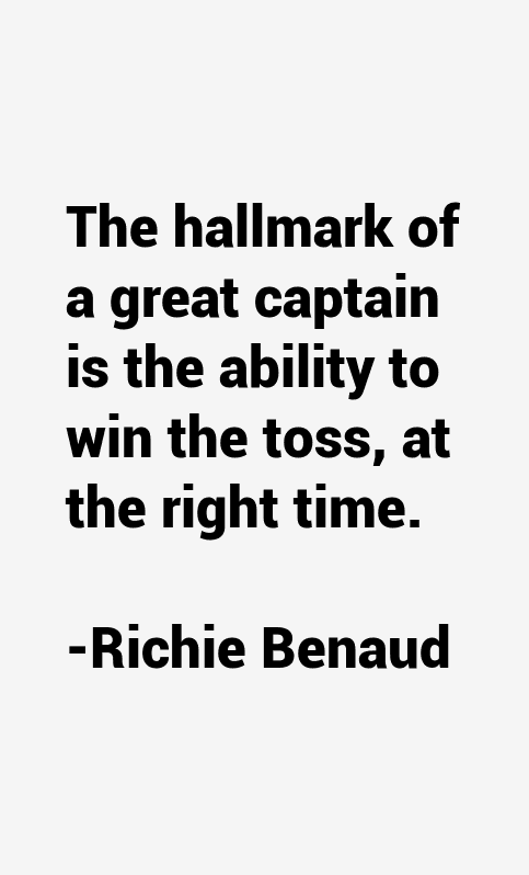 Richie Benaud Quotes