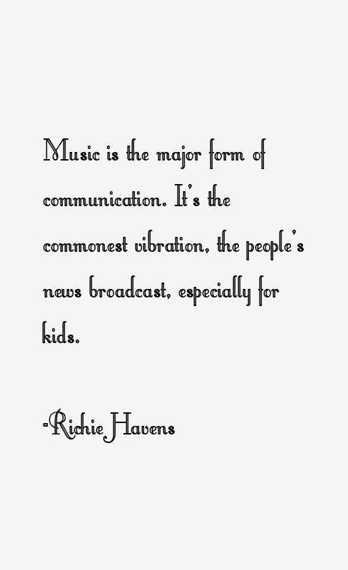 Richie Havens Quotes