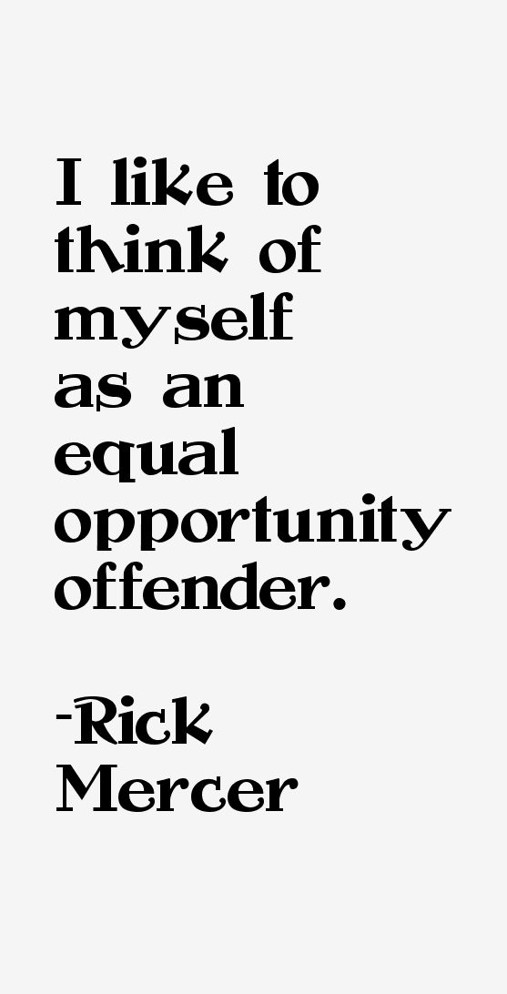 Rick Mercer Quotes