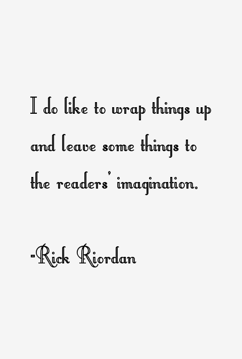 Rick Riordan Quotes