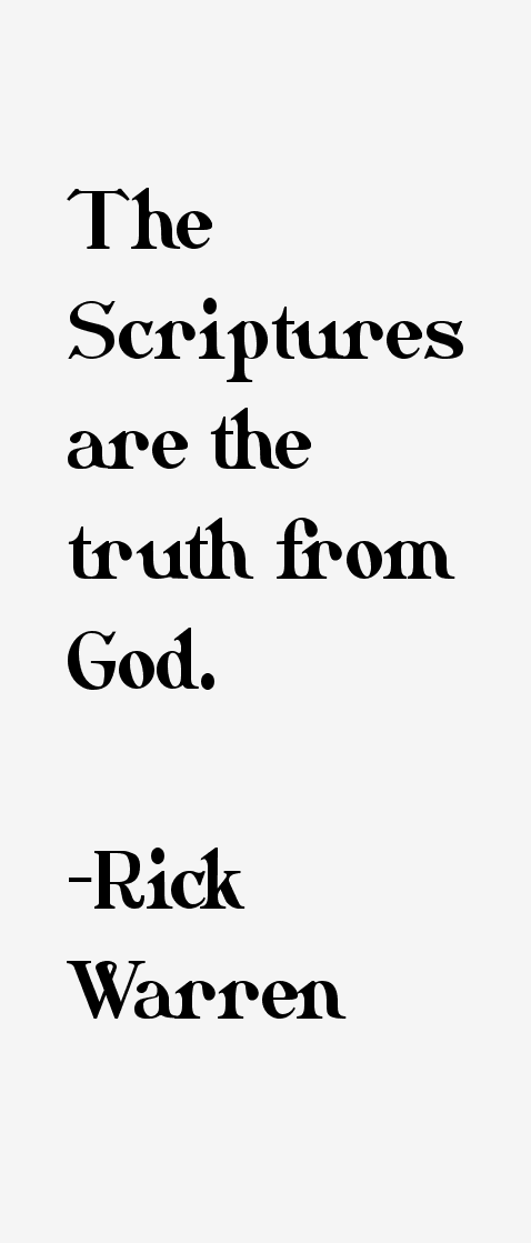 Rick Warren Quotes