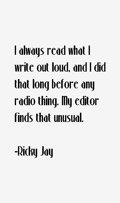 Ricky Jay Quotes