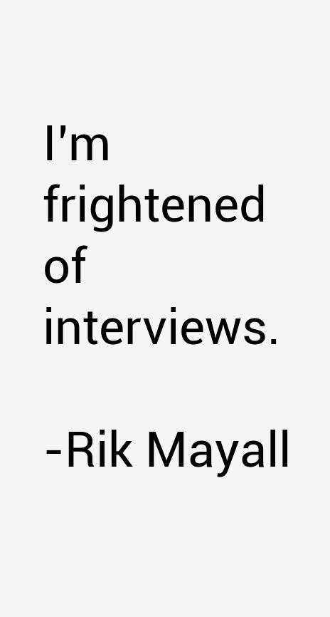 Rik Mayall Quotes