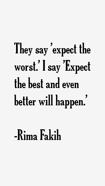 Rima Fakih Quotes