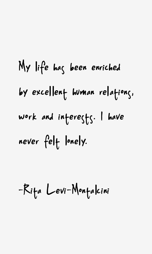 Rita Levi-Montalcini Quotes