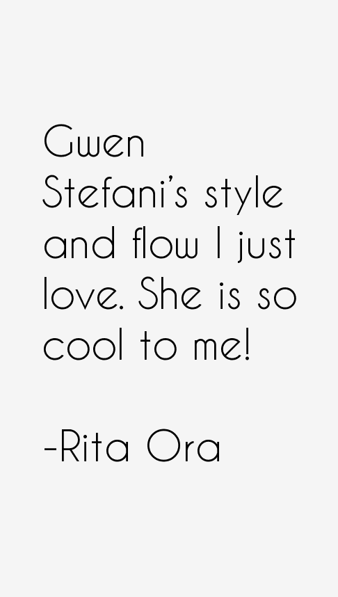 Rita Ora Quotes