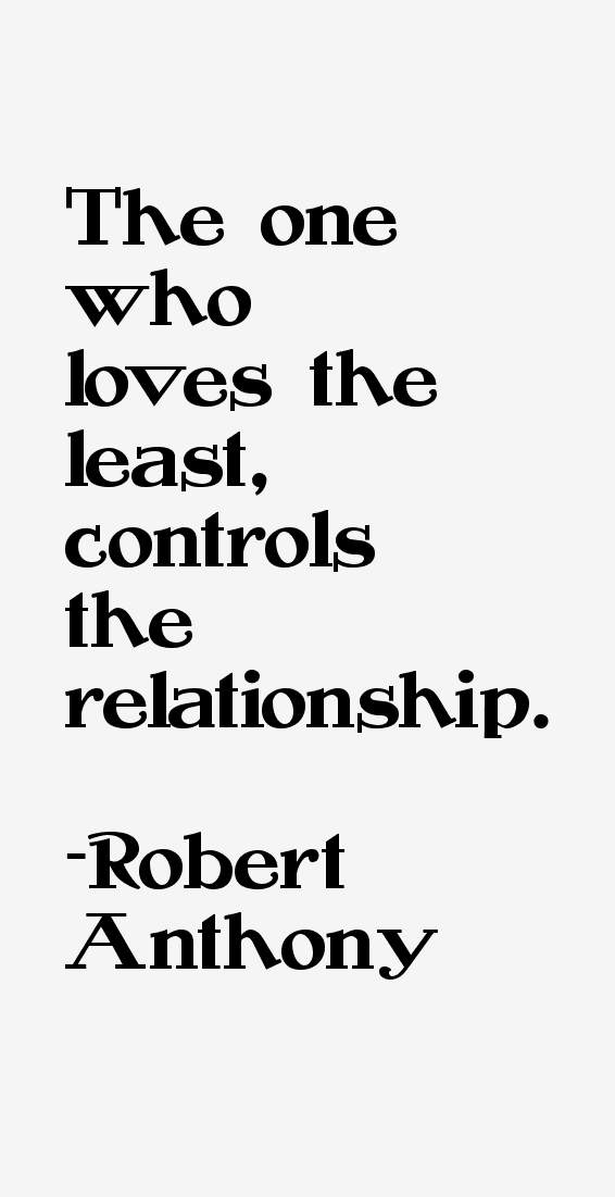Robert Anthony Quotes