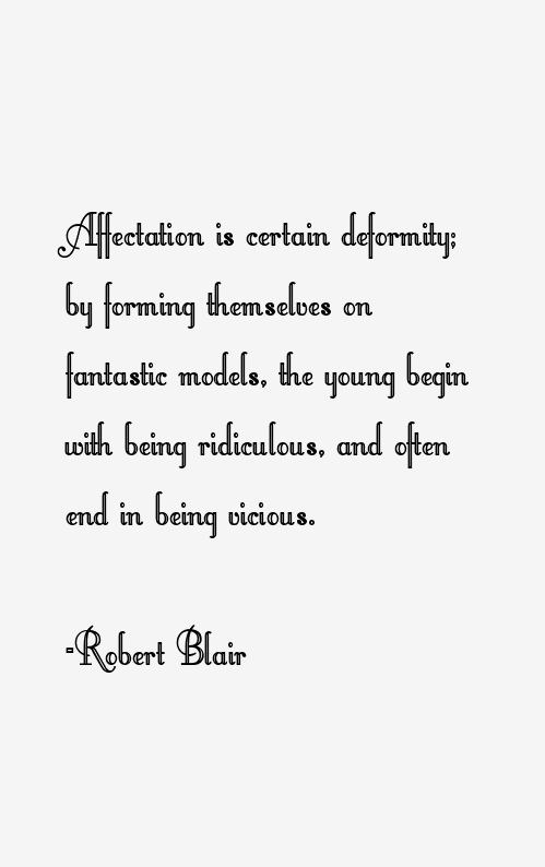 Robert Blair Quotes