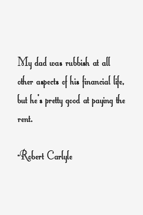 Robert Carlyle Quotes