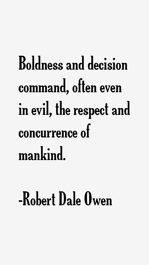 Robert Dale Owen Quotes