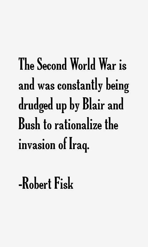 Robert Fisk Quotes
