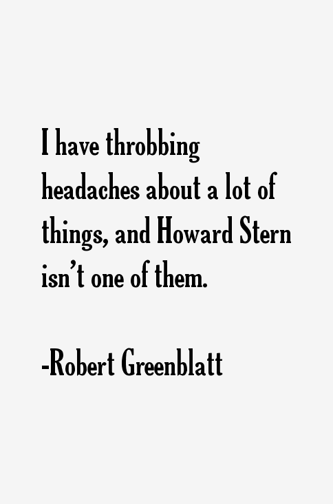 Robert Greenblatt Quotes