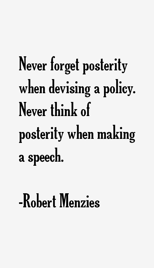 Robert Menzies Quotes