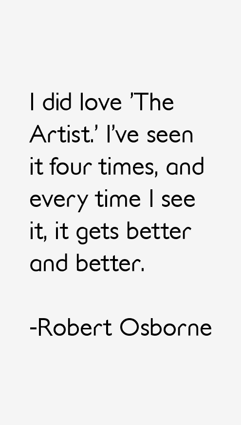 Robert Osborne Quotes