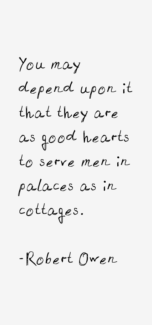 Robert Owen Quotes & Sayings