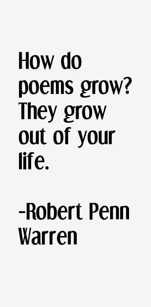 Robert Penn Warren Quotes
