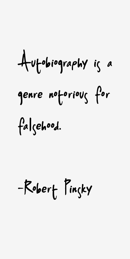 Robert Pinsky Quotes