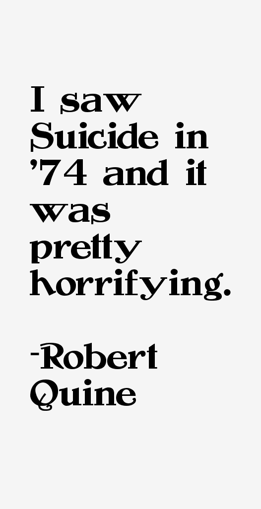 Robert Quine Quotes