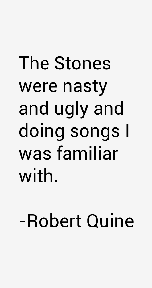 Robert Quine Quotes