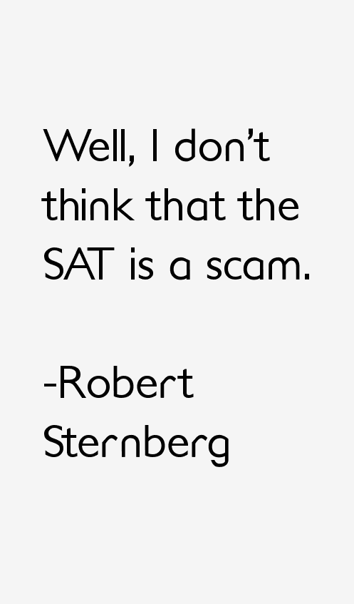 Robert Sternberg Quotes