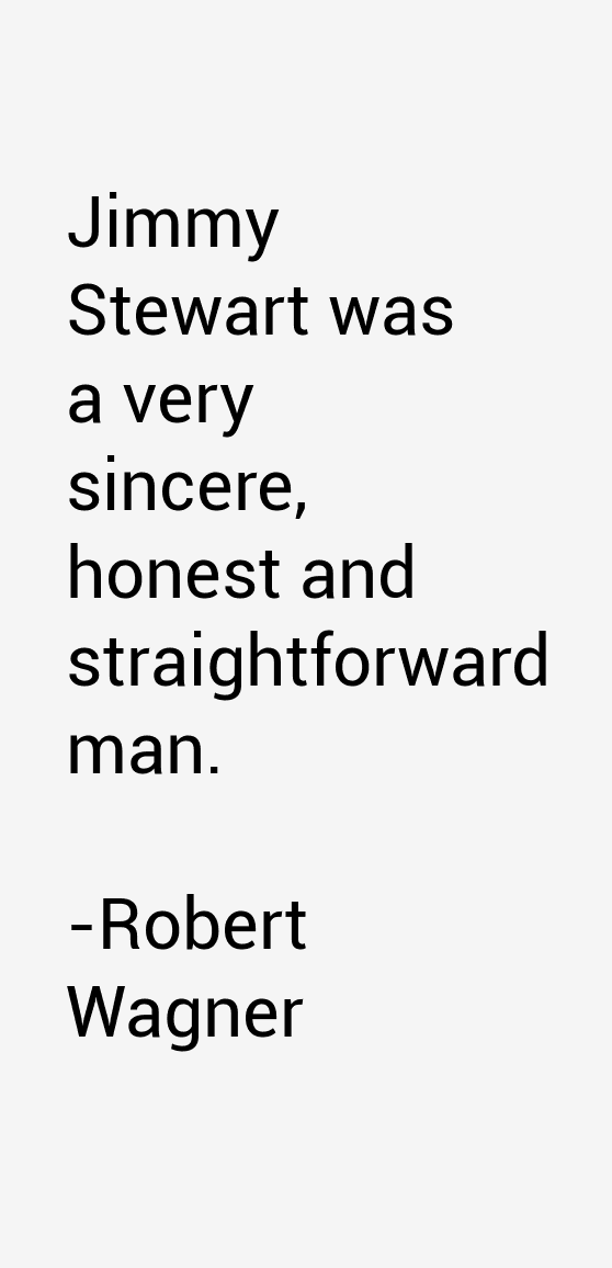 Robert Wagner Quotes