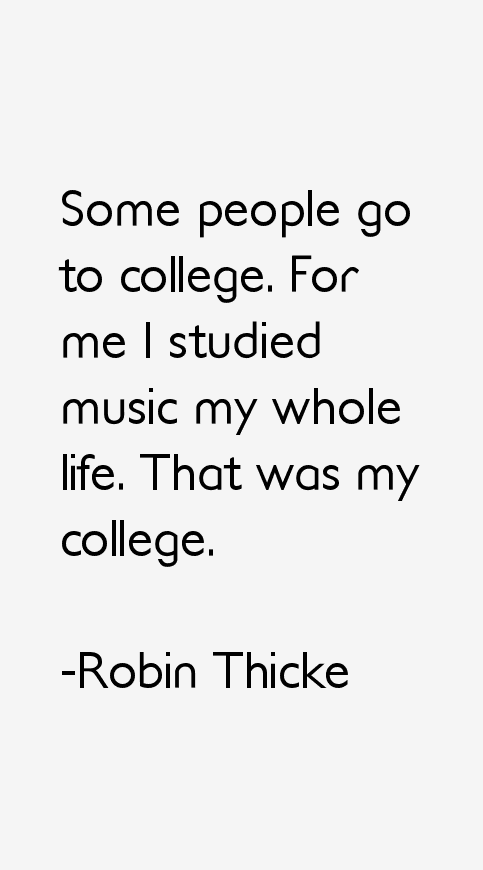 Robin Thicke Quotes