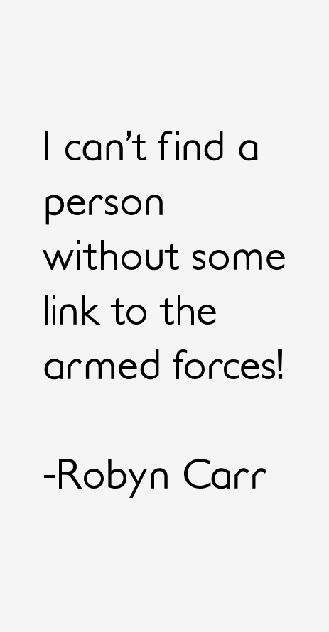 Robyn Carr Quotes