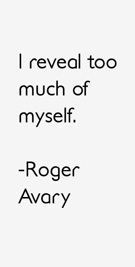 Roger Avary Quotes