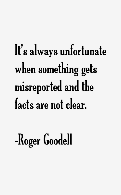 Roger Goodell Quotes