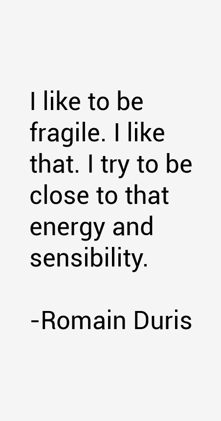 Romain Duris Quotes
