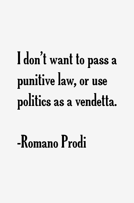 Romano Prodi Quotes