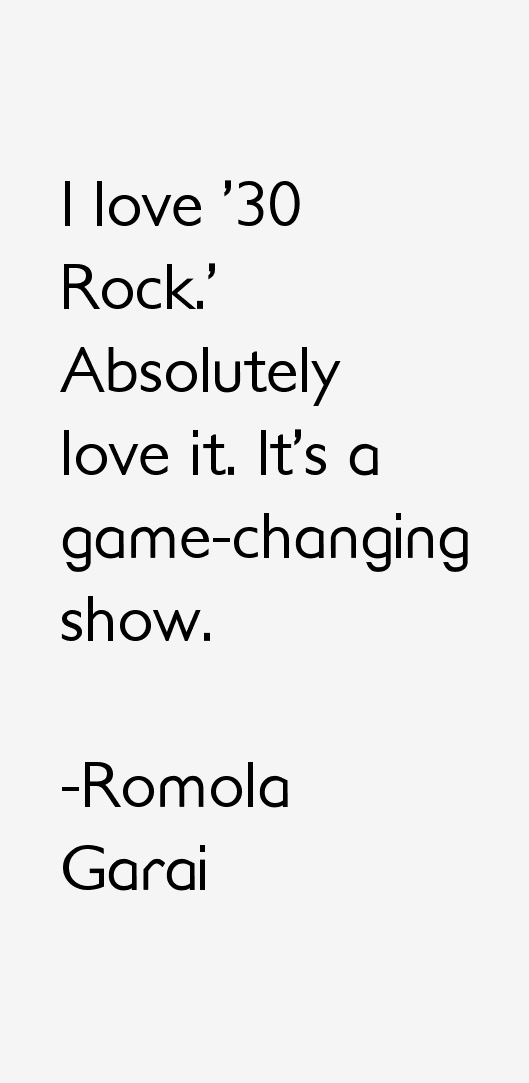 Romola Garai Quotes