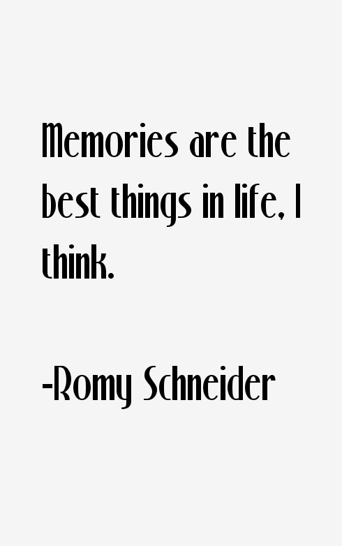 Romy Schneider Quotes