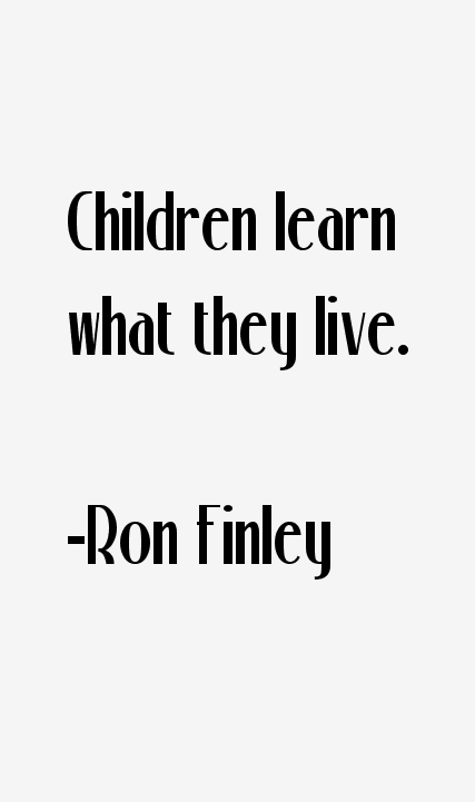 Ron Finley Quotes