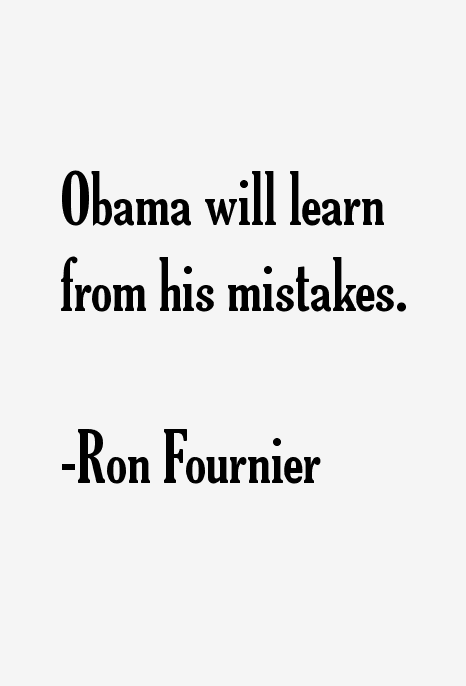 Ron Fournier Quotes