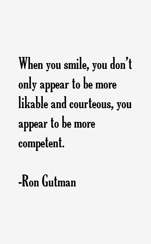 Ron Gutman Quotes