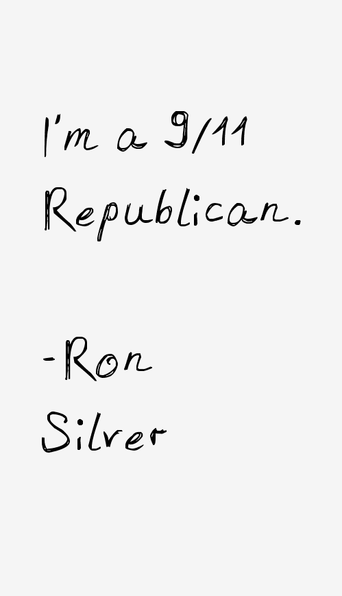 Ron Silver Quotes