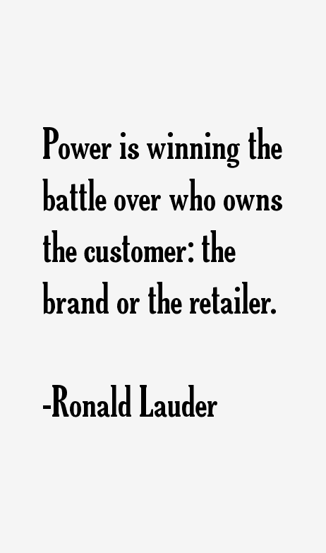 Ronald Lauder Quotes