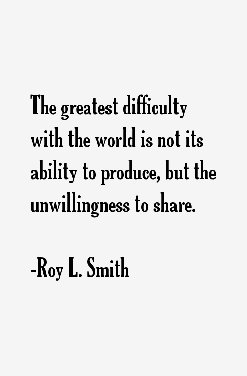 Roy L. Smith Quotes