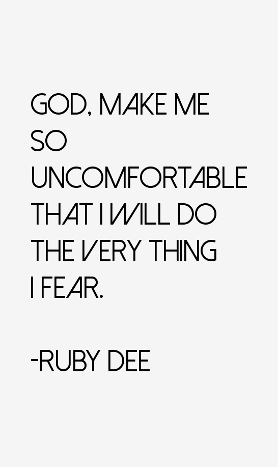 Ruby Dee Quotes