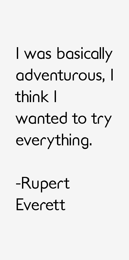 Rupert Everett Quotes