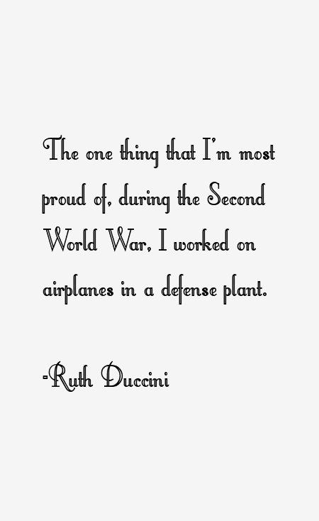 Ruth Duccini Quotes