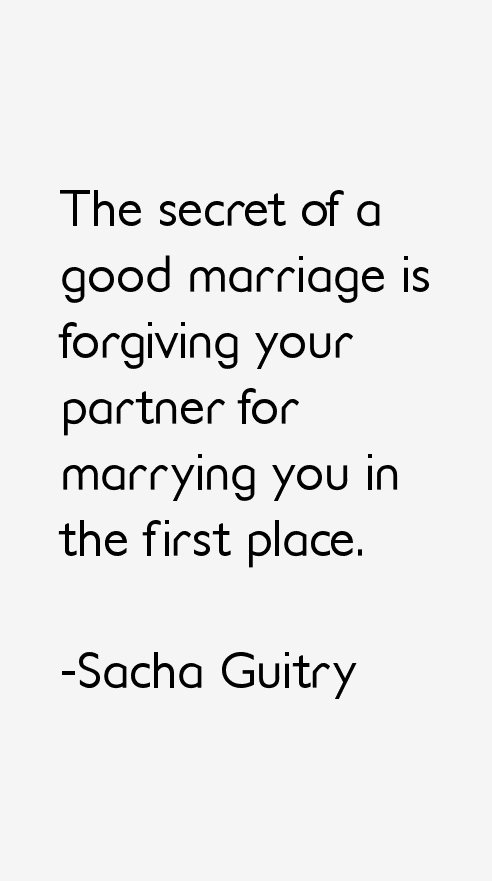 Sacha Guitry Quotes